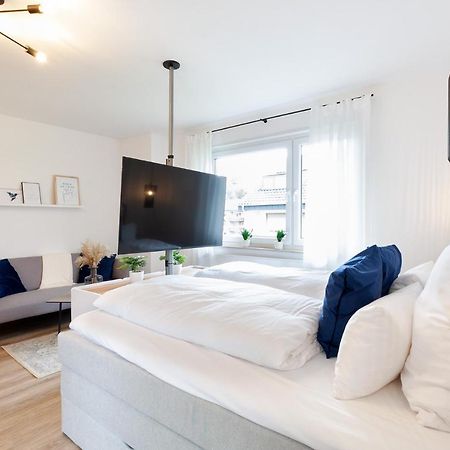 Modernes Apartment *Liobablick Nr. 3* - Fewo Fulda/Petersberg بيترسبرغ المظهر الخارجي الصورة