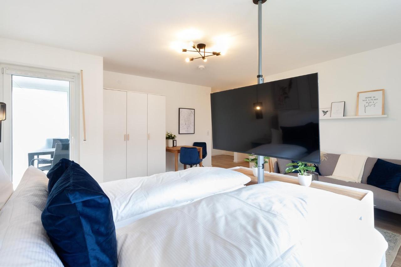 Modernes Apartment *Liobablick Nr. 3* - Fewo Fulda/Petersberg بيترسبرغ المظهر الخارجي الصورة