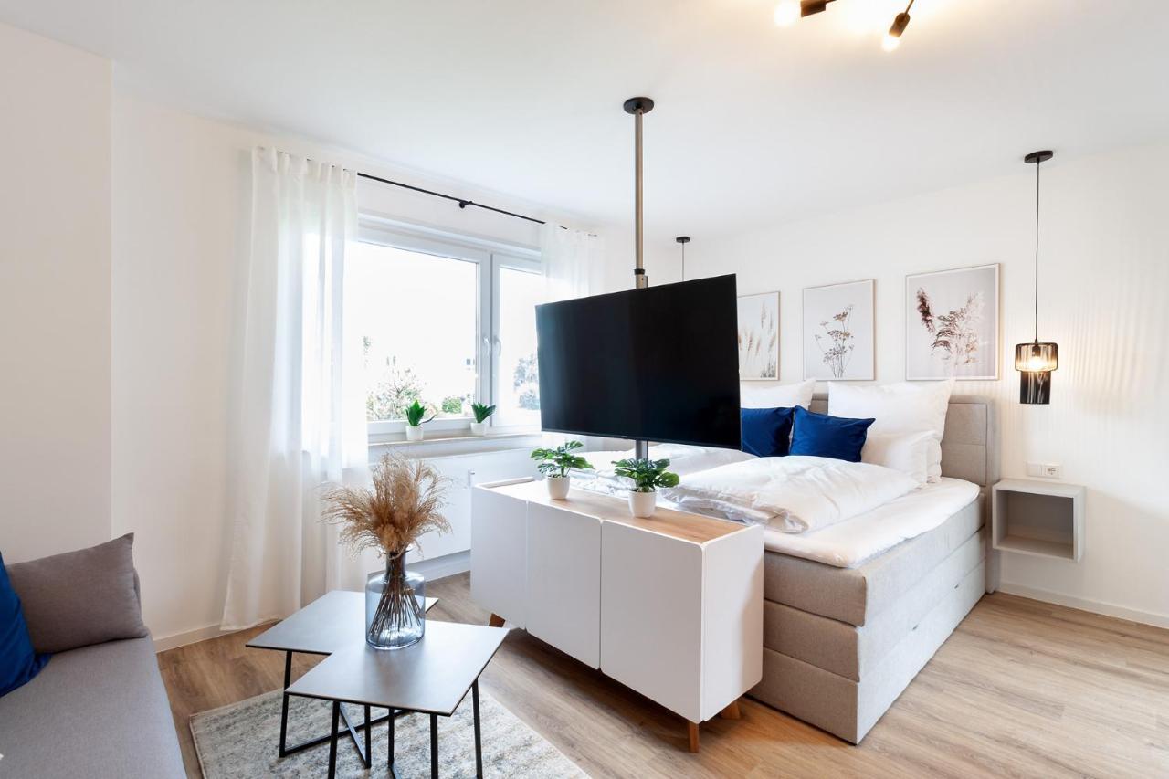 Modernes Apartment *Liobablick Nr. 3* - Fewo Fulda/Petersberg بيترسبرغ المظهر الخارجي الصورة